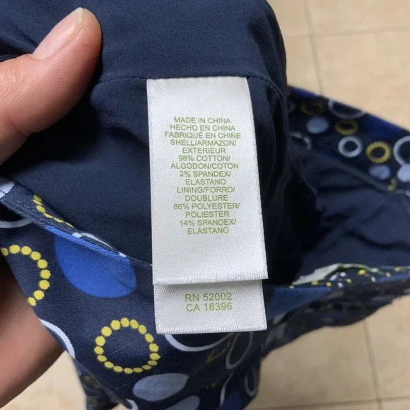 Liz Golf Pleated Skort Womens Size 16 Lined Side Zip Stretch Athletic Blue - Picture 11 of 12